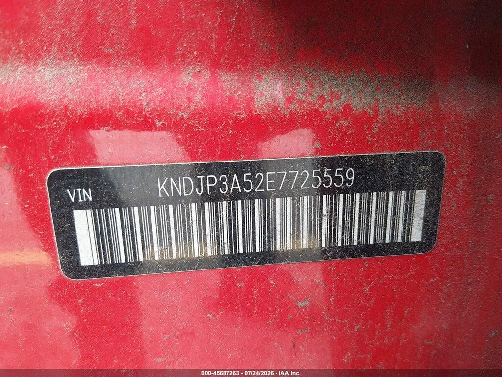KNDJP3A52E7725559 2014 KIA SOUL photo no. 9