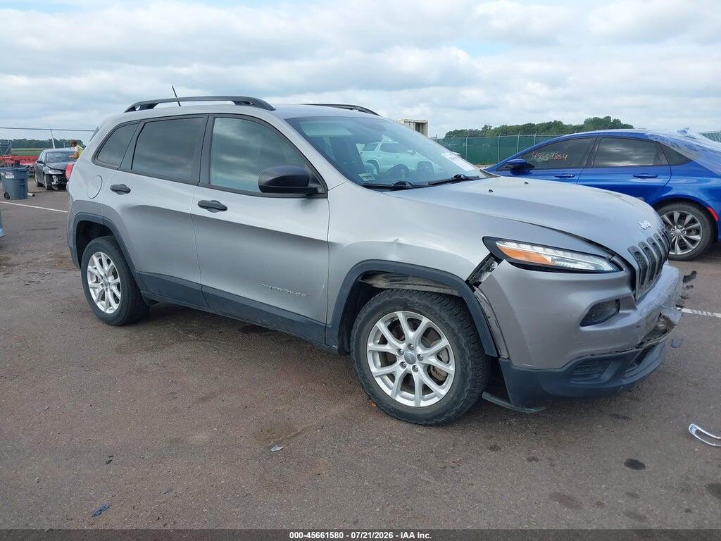 1C4PJLAB7GW287938 2016 JEEP CHEROKEE photo no. 1