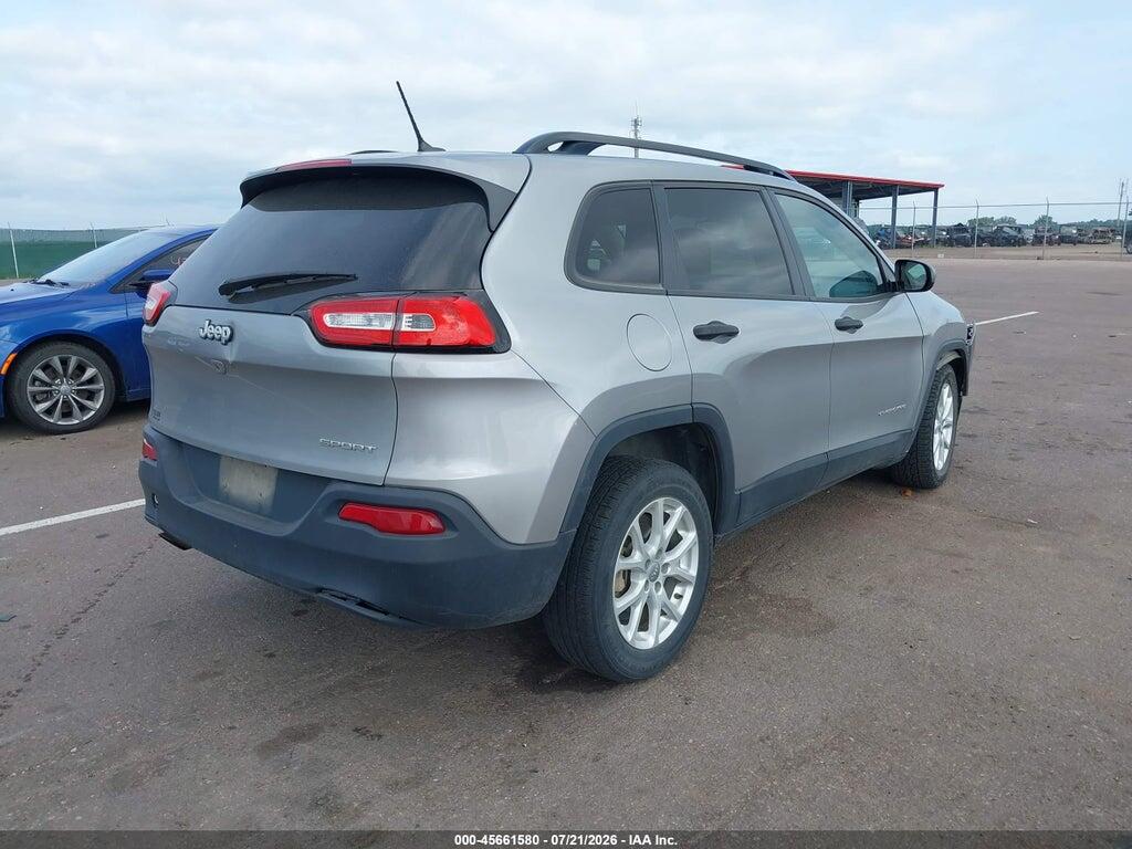 1C4PJLAB7GW287938 2016 JEEP CHEROKEE photo no. 4