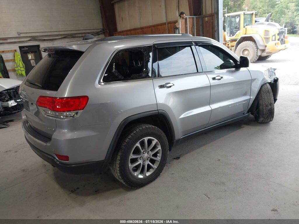 1C4RJFBG1GC493553 2016 JEEP GRAND CHEROKEE photo no. 4