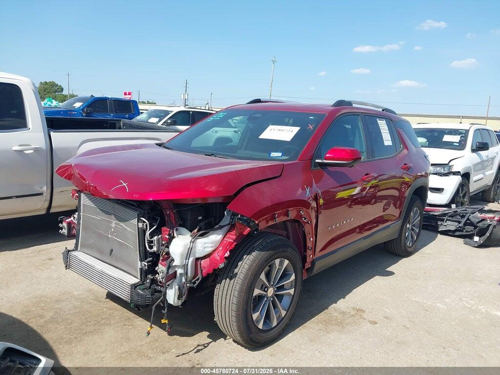 3GNAXPEG2SL209316 2025 CHEVROLET EQUINOX photo no. 2