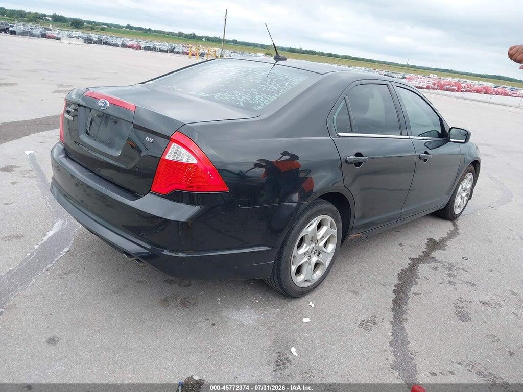 3FAHP0HA2BR234550 2011 FORD FUSION photo no. 4