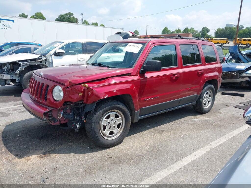 1C4NJPBB3GD642483 2016 JEEP PATRIOT photo no. 2