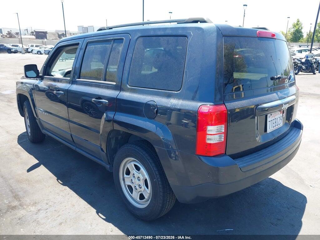 1C4NJPBAXGD503541 2016 JEEP PATRIOT photo no. 3