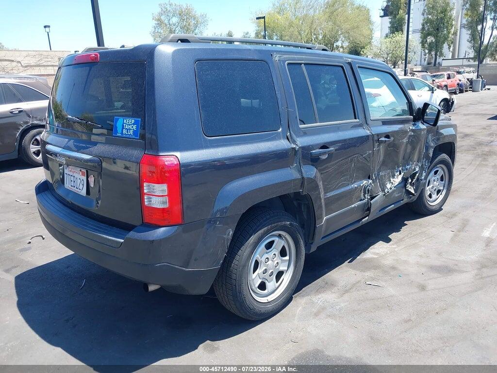 1C4NJPBAXGD503541 2016 JEEP PATRIOT photo no. 4