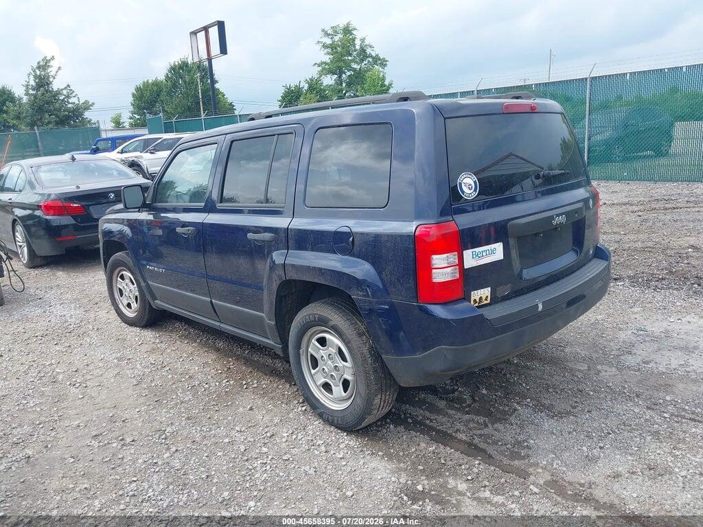 1C4NJPBA2GD783567 2016 JEEP PATRIOT photo no. 3