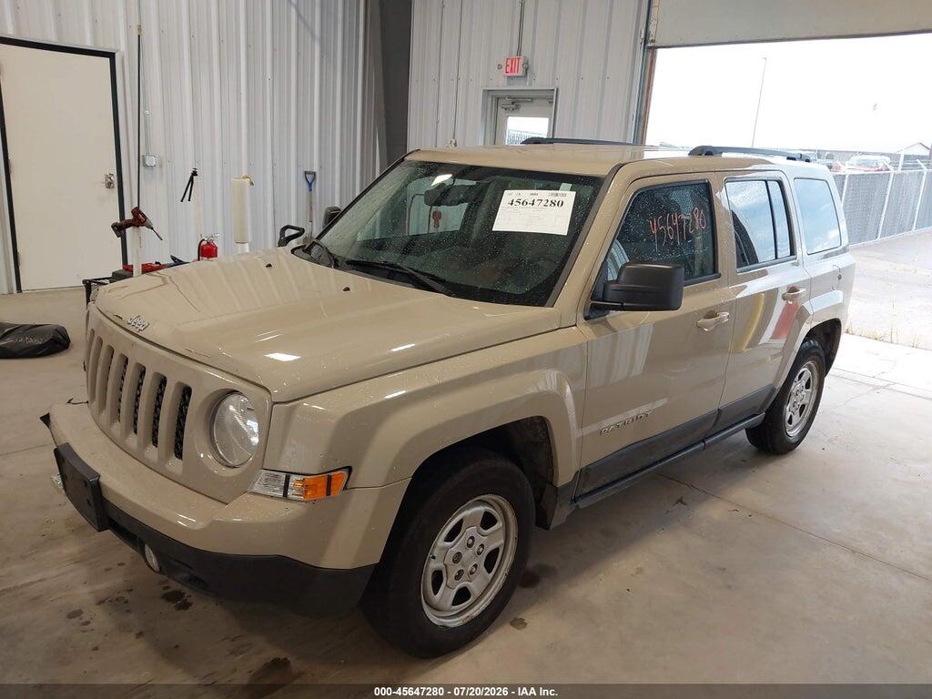 1C4NJPBB9GD760540 2016 JEEP PATRIOT photo no. 2