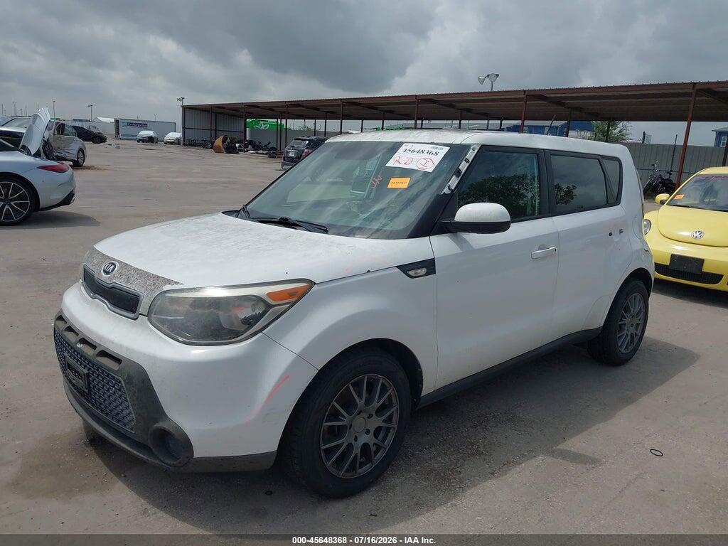 KNDJN2A22E7021187 2014 KIA SOUL photo no. 2