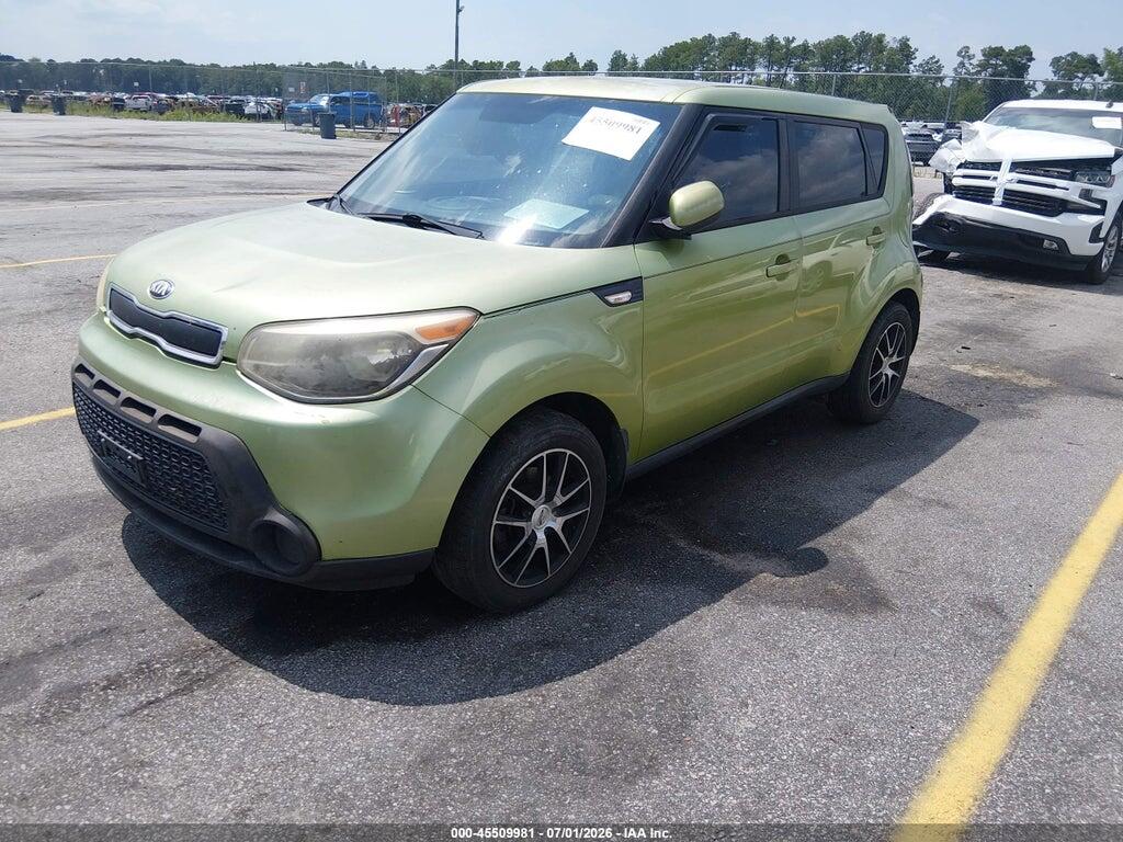 KNDJN2A28E7717472 2014 KIA SOUL photo no. 2