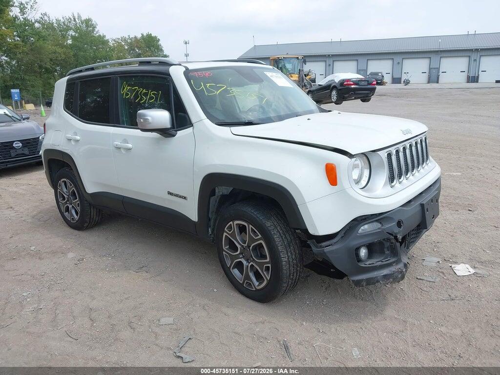 ZACCJBDT9GPC85697 2016 JEEP RENEGADE photo no. 1