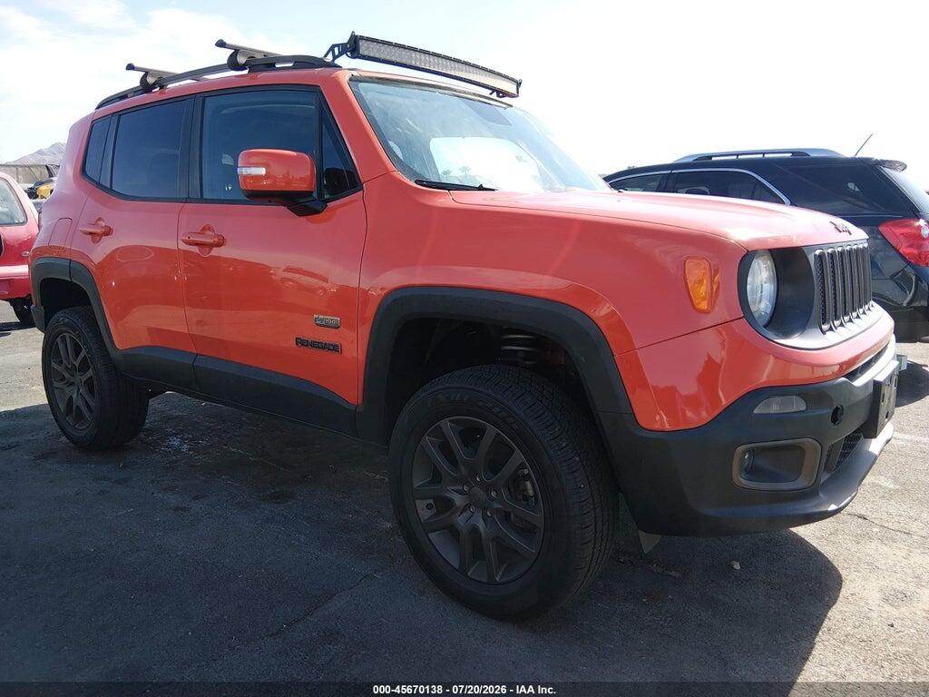 ZACCJBBT2GPC91036 2016 JEEP RENEGADE photo no. 1