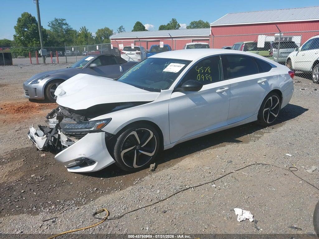 1HGCV1F43MA048432 2021 HONDA ACCORD photo no. 2