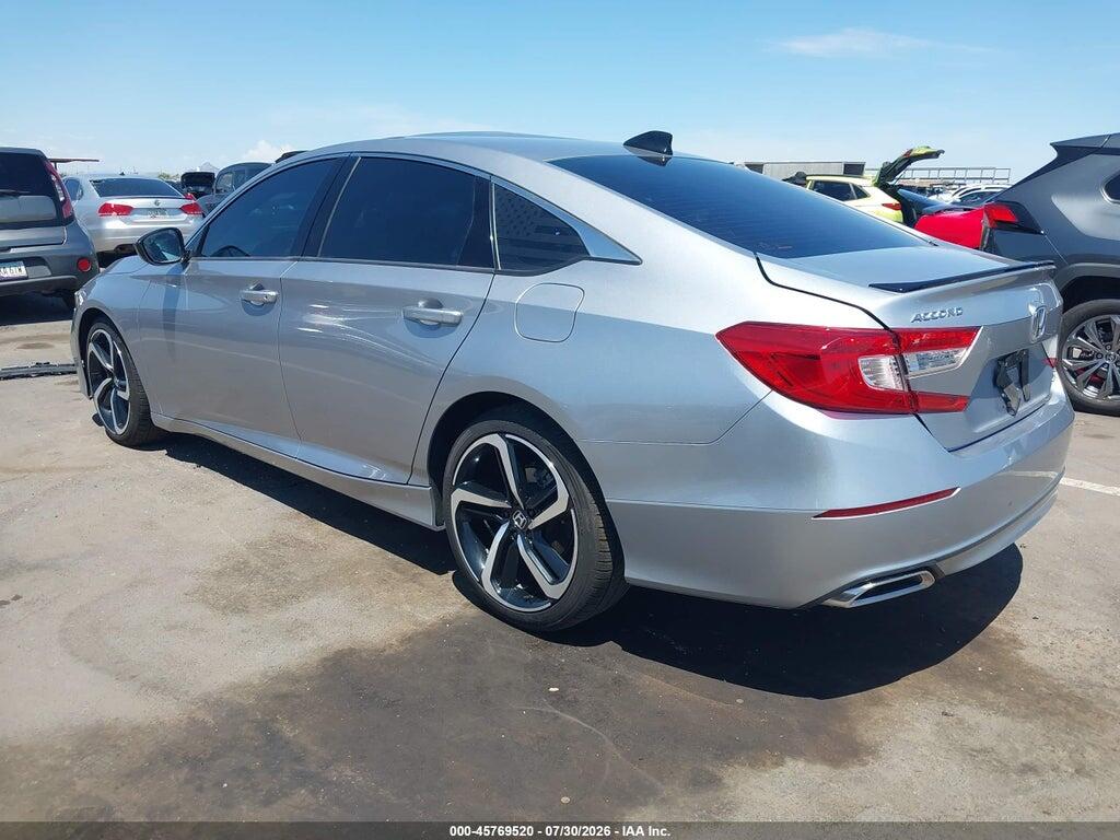 1HGCV2F31MA019587 2021 HONDA ACCORD photo no. 3