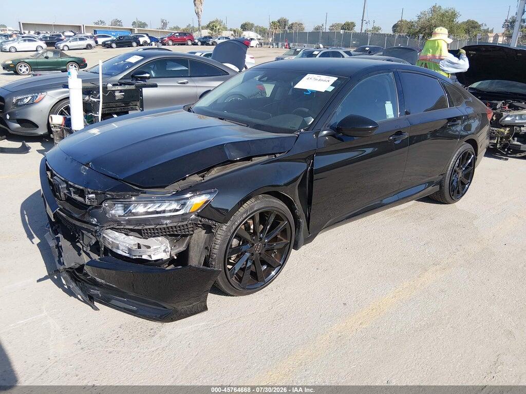 1HGCV1F12MA006355 2021 HONDA ACCORD photo no. 2