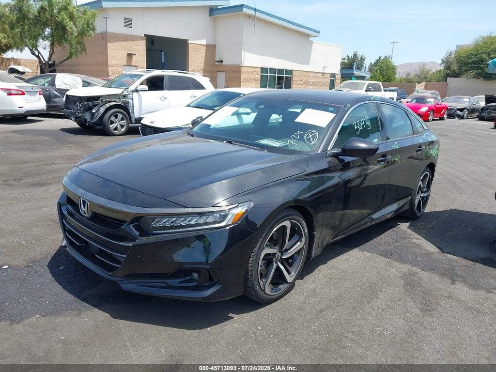 1HGCV2F37MA034076 2021 HONDA ACCORD photo no. 2