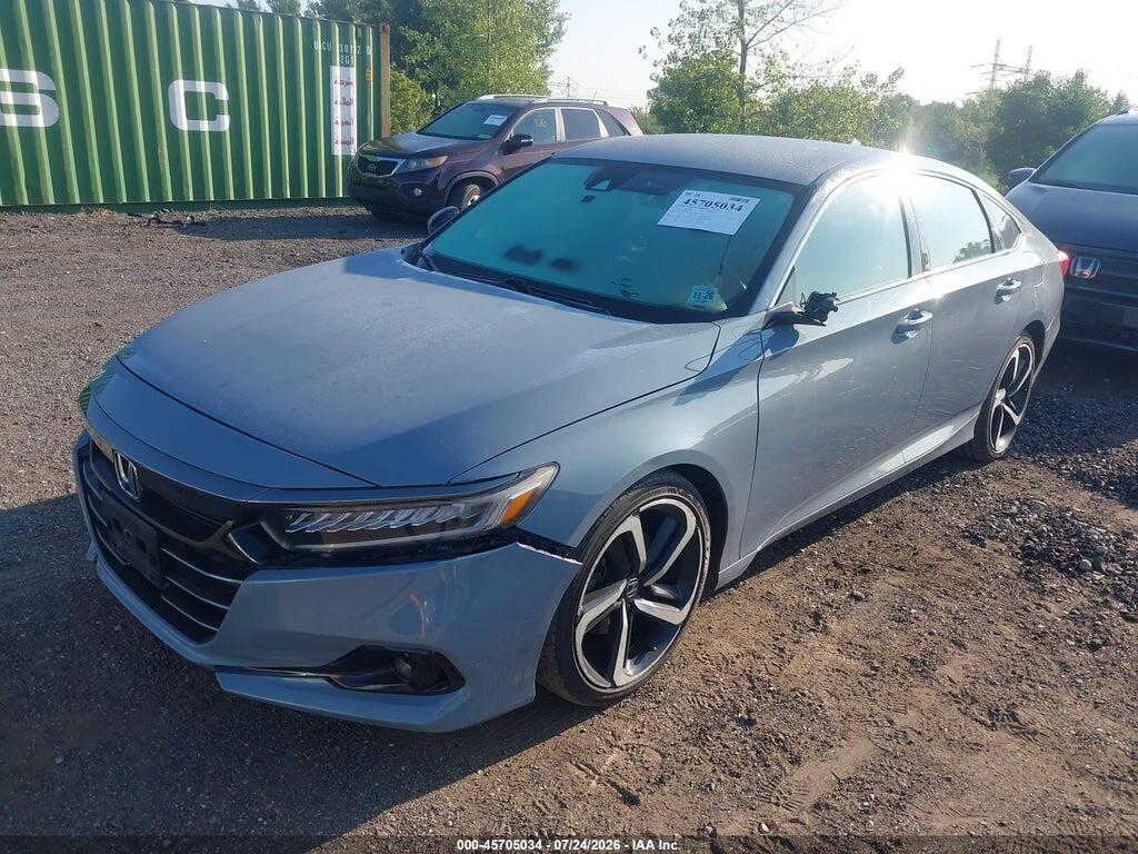 1HGCV1F38MA007477 2021 HONDA ACCORD photo no. 2