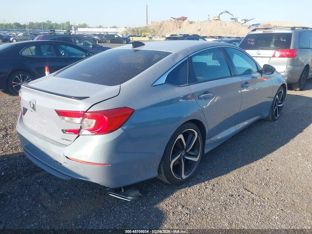 1HGCV1F38MA007477 2021 HONDA ACCORD photo no. 4