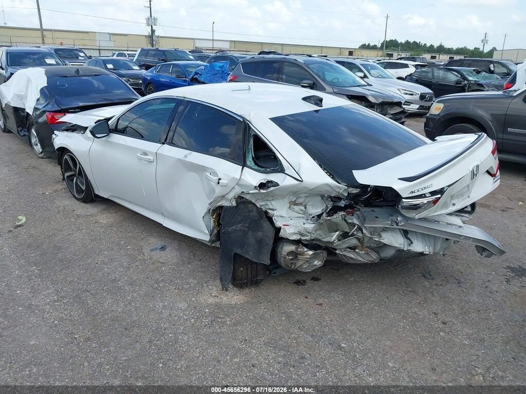 1HGCV1F47MA054198 2021 HONDA ACCORD photo no. 3