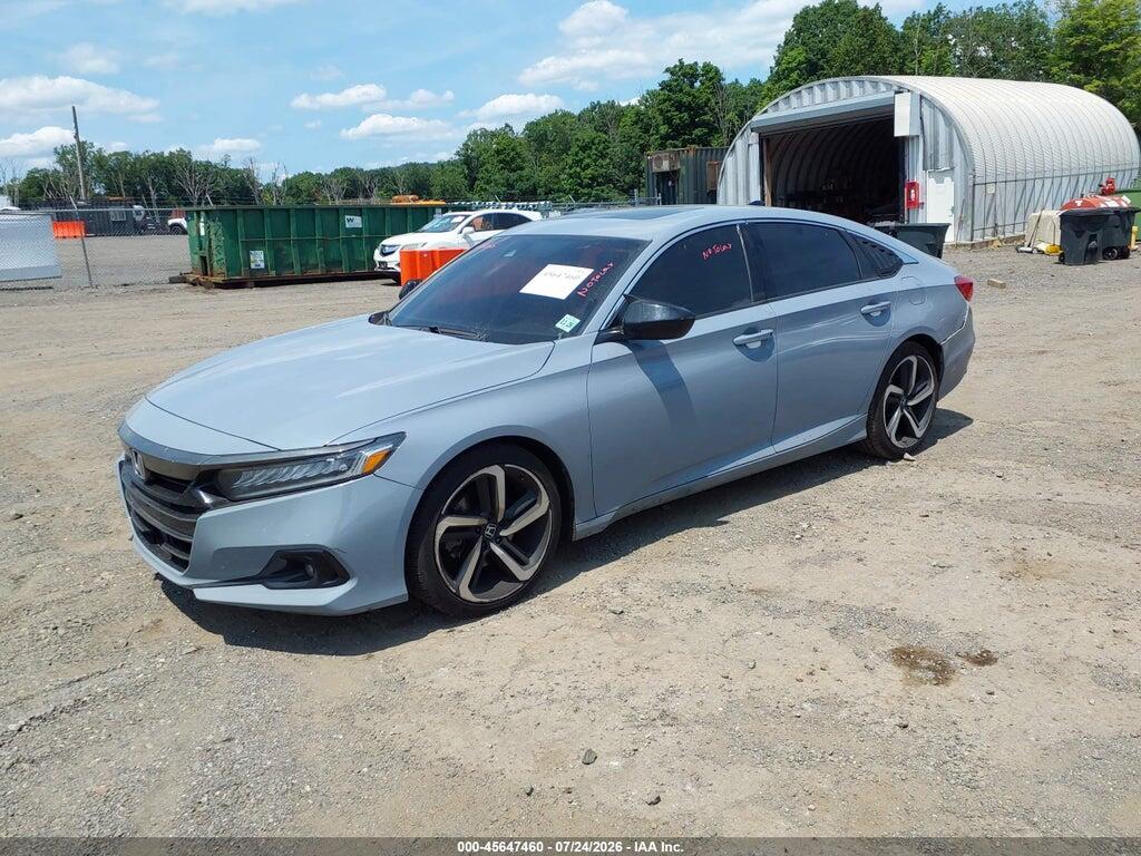 1HGCV2F34MA033225 2021 HONDA ACCORD photo no. 2