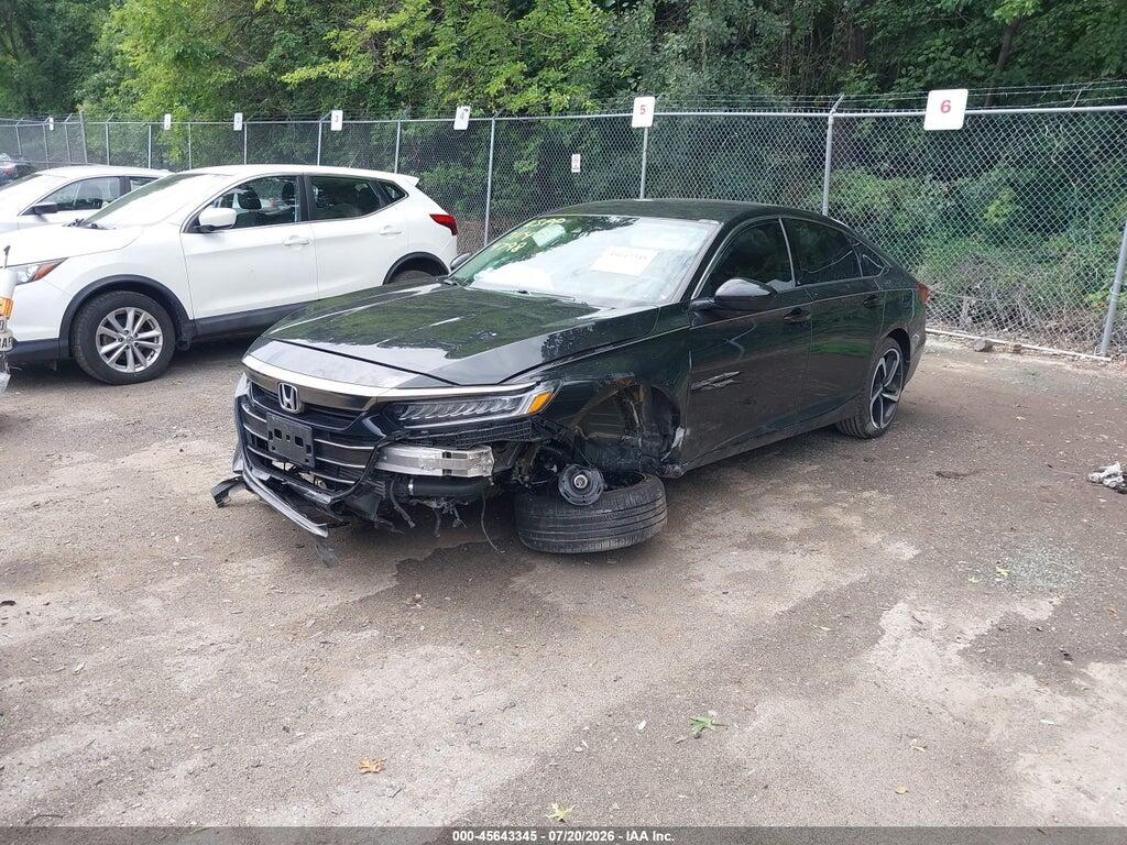 1HGCV1F48MA034798 2021 HONDA ACCORD photo no. 2