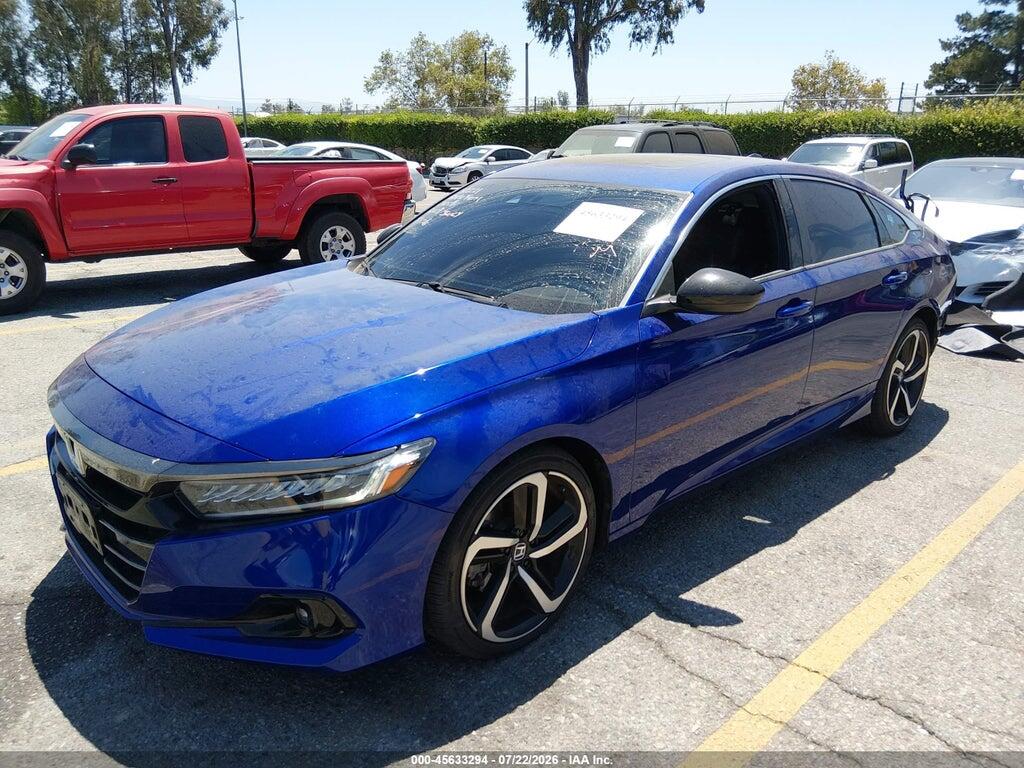 1HGCV2F35MA033573 2021 HONDA ACCORD photo no. 2