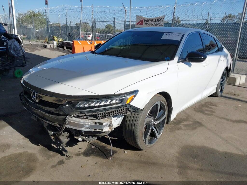 1HGCV1F38MA088223 2021 HONDA ACCORD photo no. 2