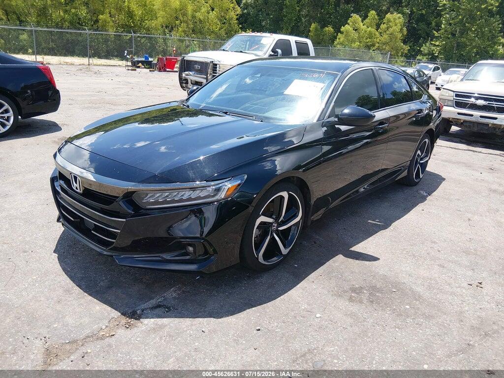 1HGCV1F33MA093393 2021 HONDA ACCORD photo no. 2