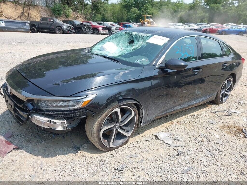 1HGCV1F37MA039644 2021 HONDA ACCORD photo no. 2