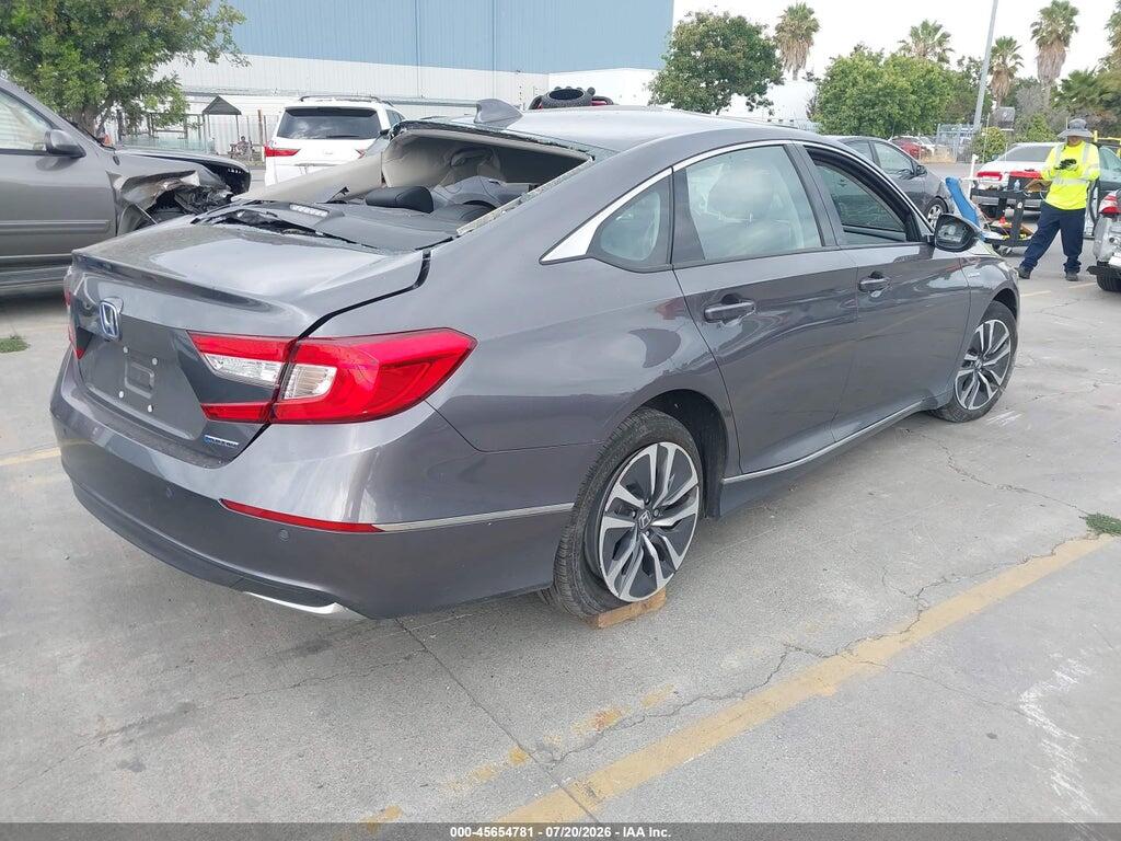 1HGCV3F55MA023066 2021 HONDA ACCORD HYBRID photo no. 4