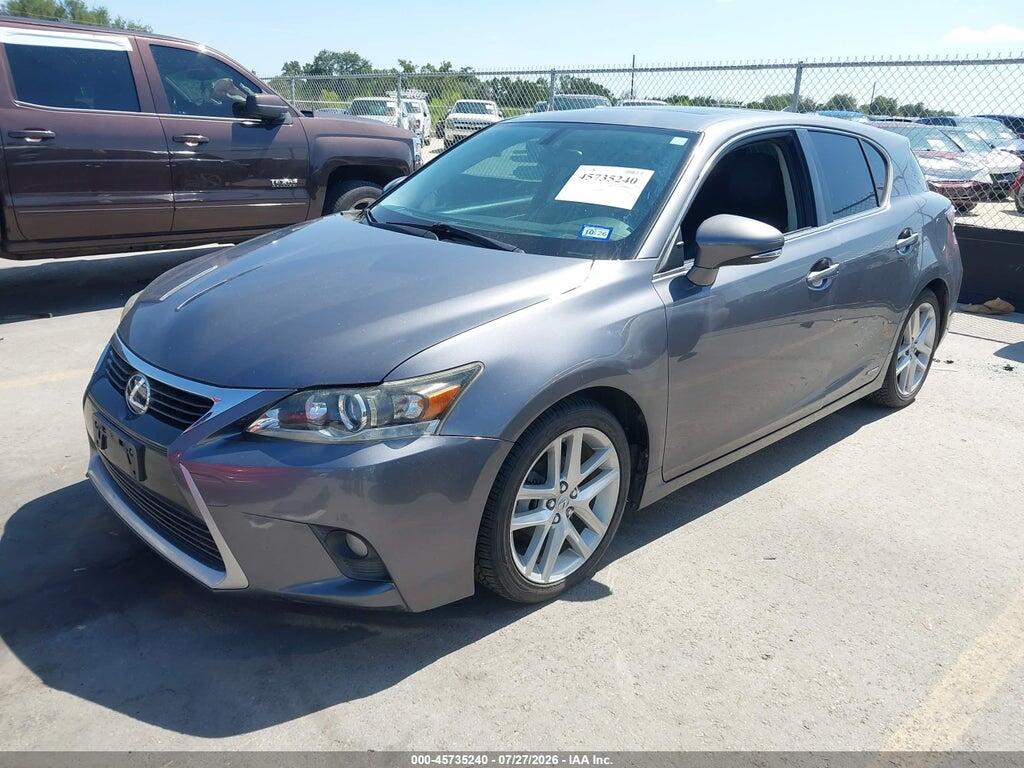 JTHKD5BHXE2198903 2014 LEXUS CT 200H photo no. 2