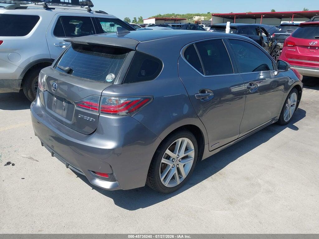 JTHKD5BHXE2198903 2014 LEXUS CT 200H photo no. 4