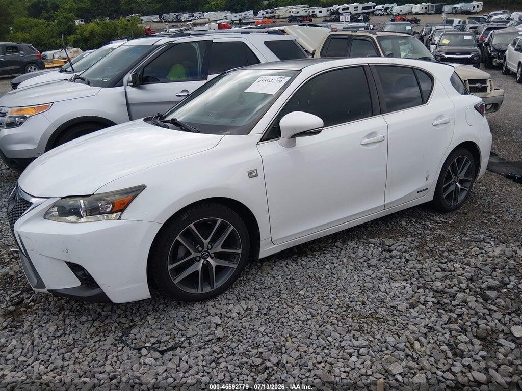 JTHKD5BH6E2174050 2014 LEXUS CT 200H photo no. 2