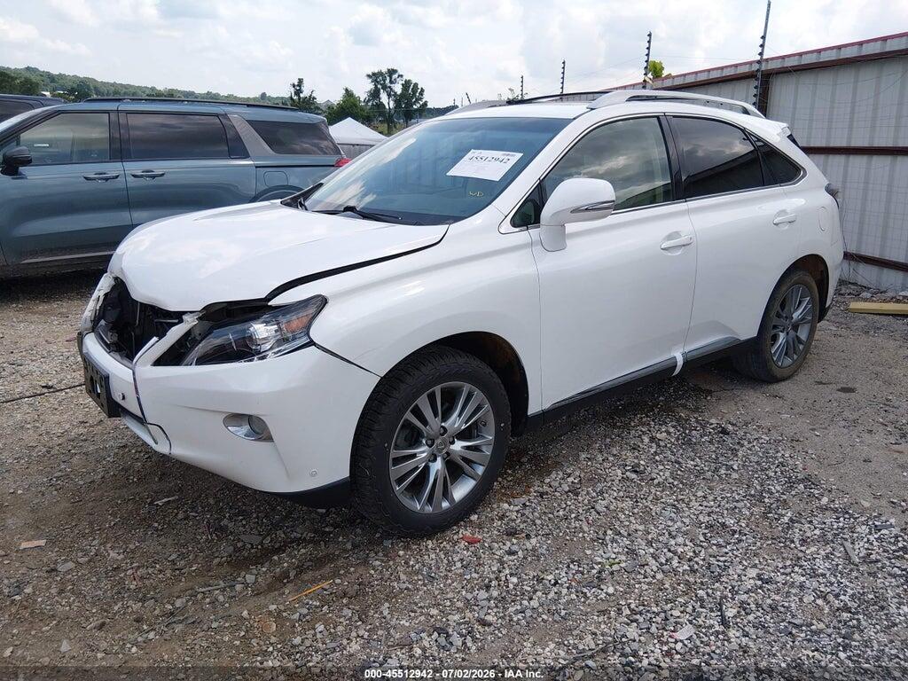 2T2ZK1BA8EC141047 2014 LEXUS RX 350 photo no. 2