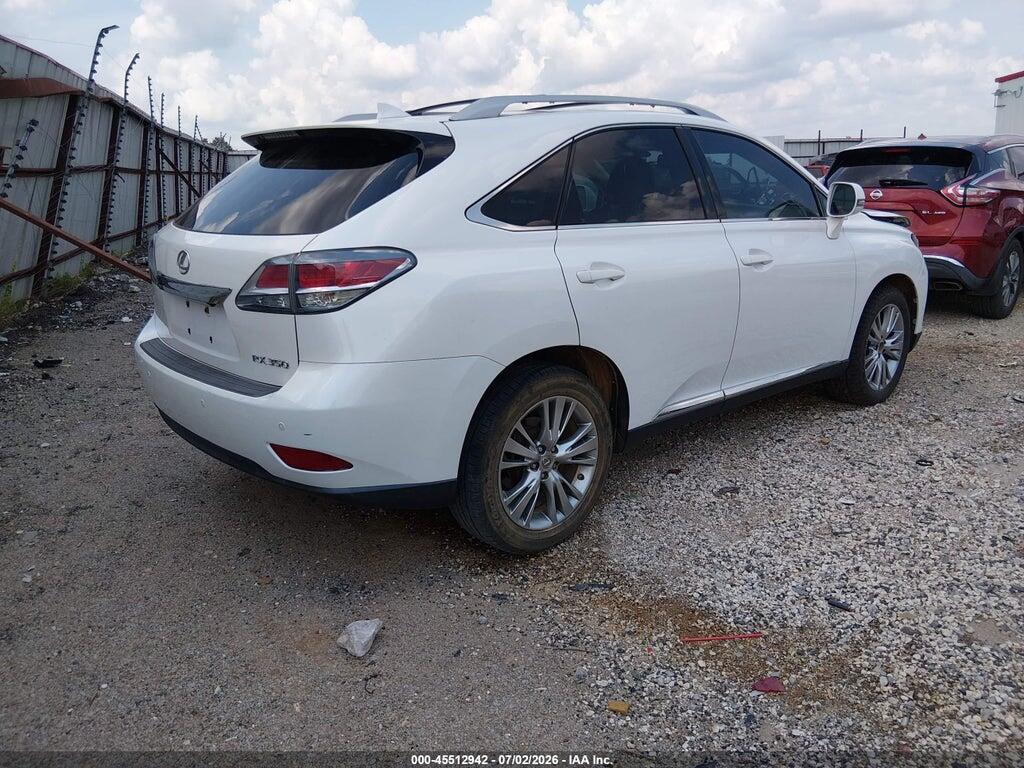2T2ZK1BA8EC141047 2014 LEXUS RX 350 photo no. 4