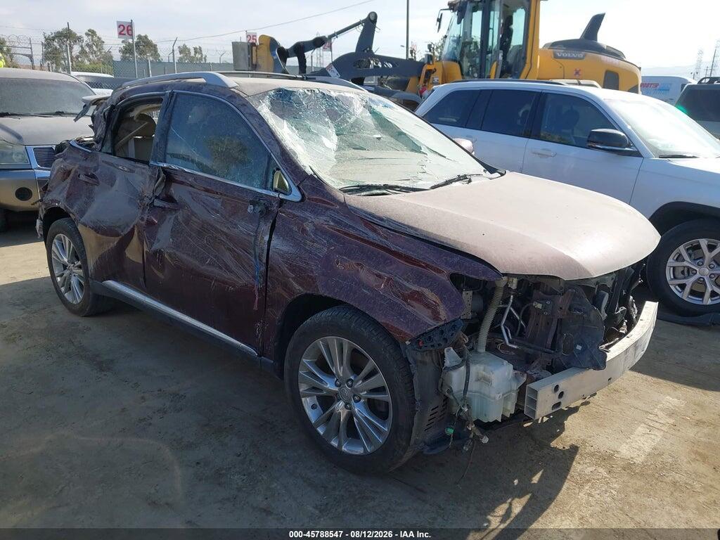 2T2BK1BA0EC250443 2014 LEXUS RX 350 photo no. 1