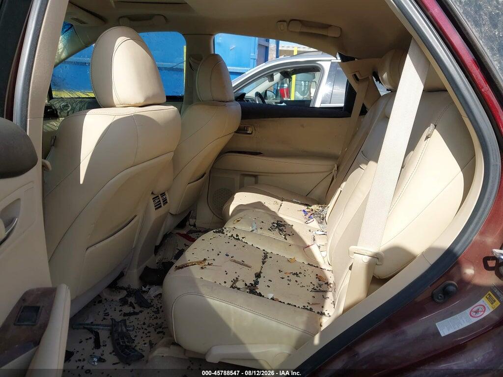 2T2BK1BA0EC250443 2014 LEXUS RX 350 photo no. 8