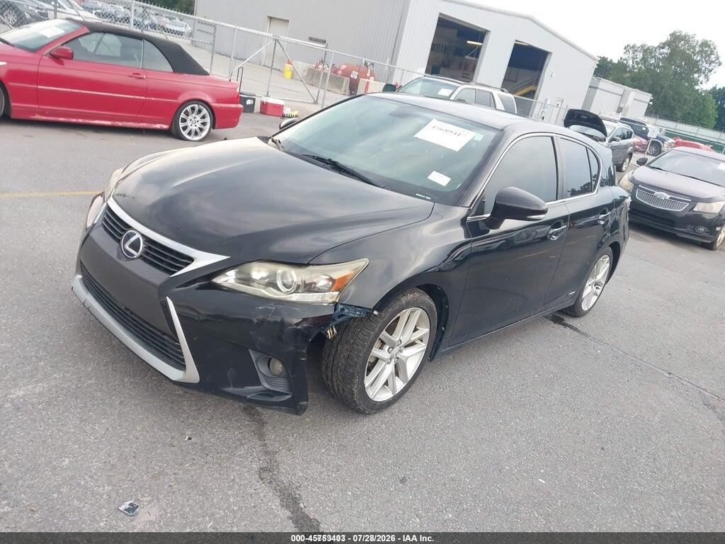 JTHKD5BH2E2193646 2014 LEXUS CT 200H photo no. 2
