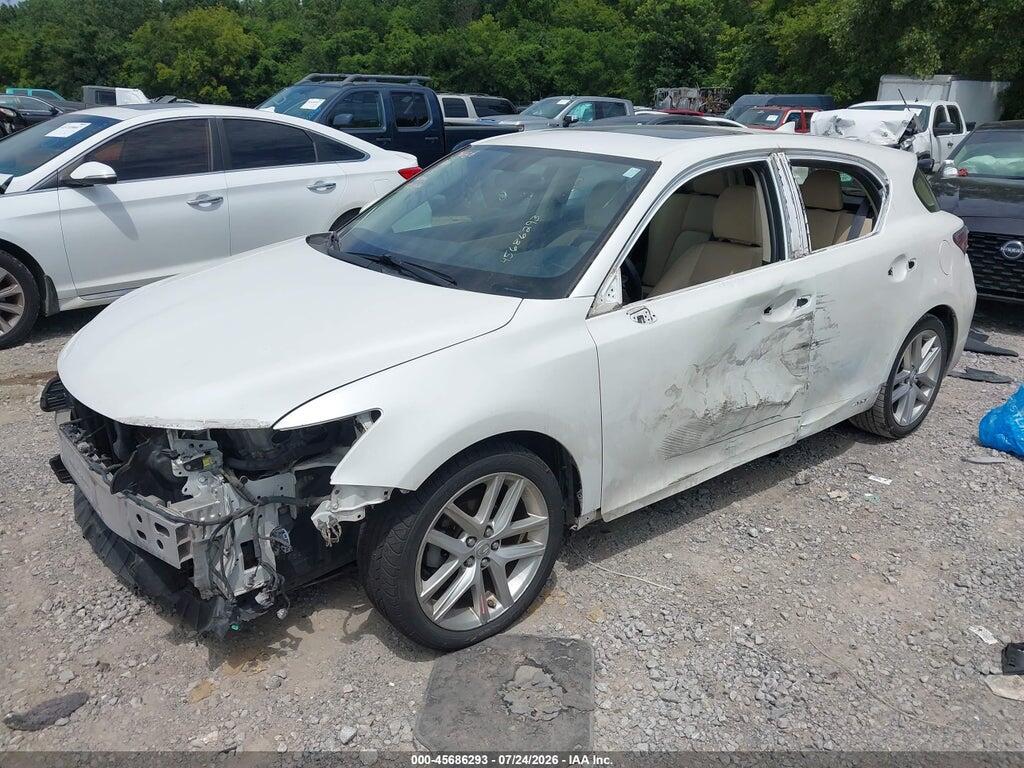 JTHKD5BH9E2187620 2014 LEXUS CT 200H photo no. 2