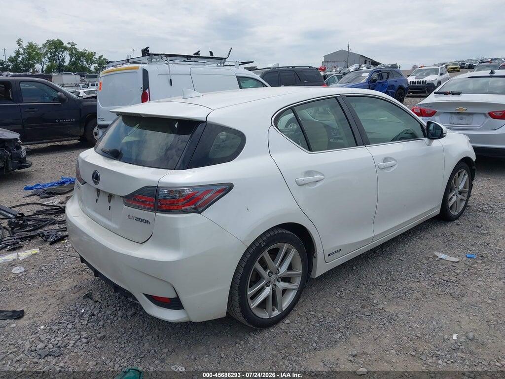 JTHKD5BH9E2187620 2014 LEXUS CT 200H photo no. 4
