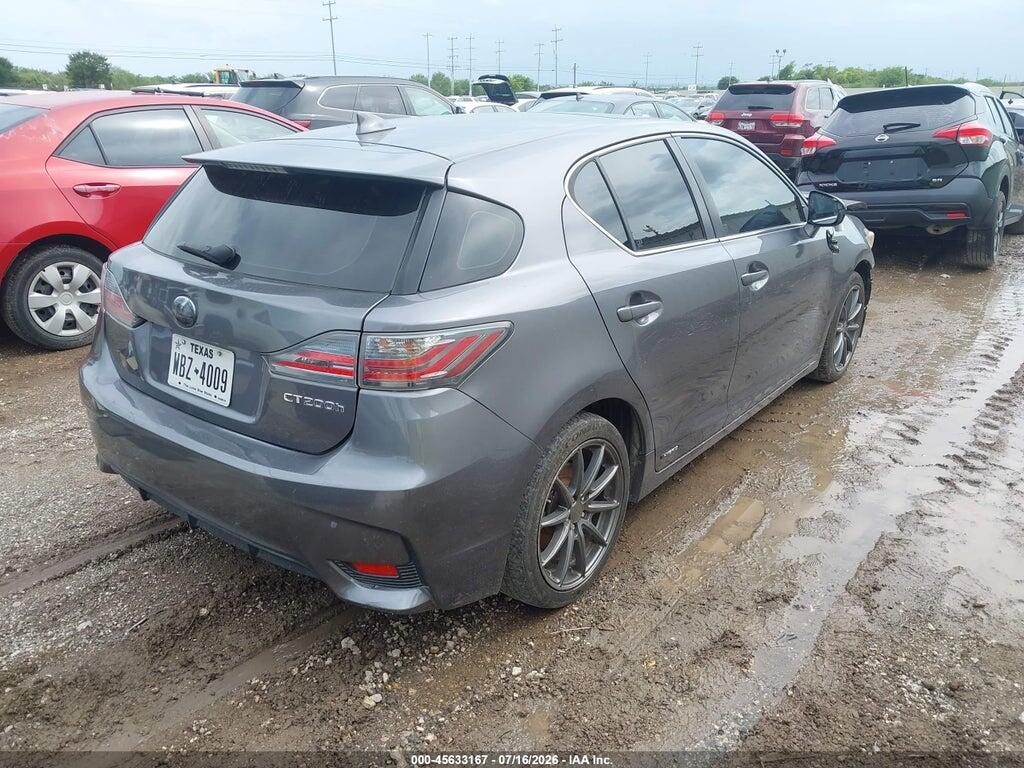 JTHKD5BH1E2188910 2014 LEXUS CT 200H photo no. 4