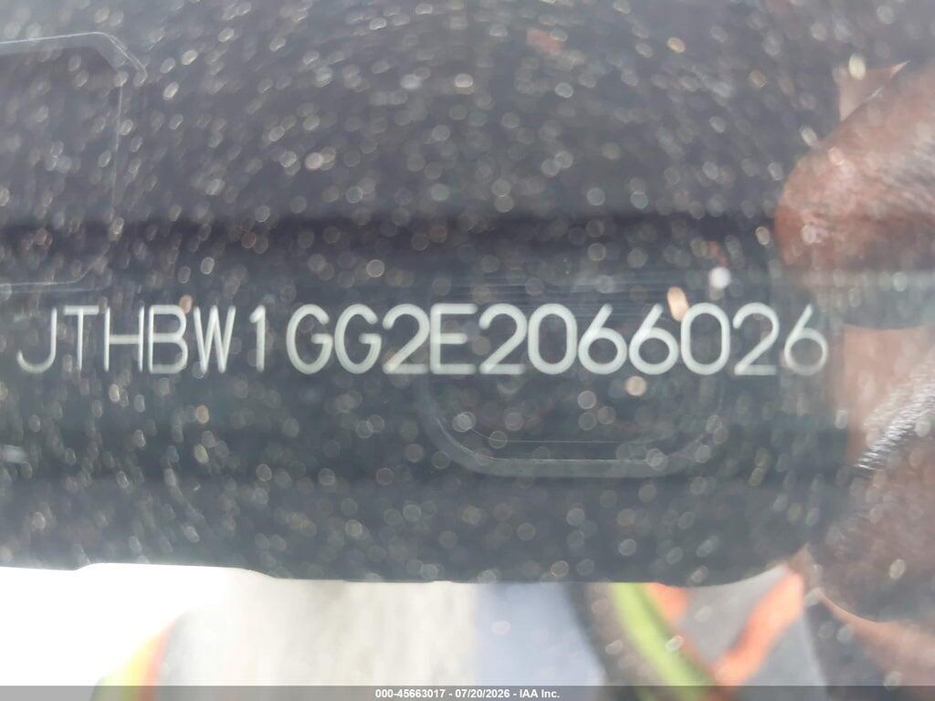 JTHBW1GG2E2066026 2014 LEXUS ES 300H photo no. 9