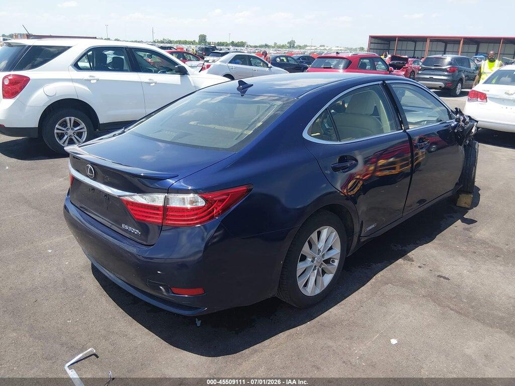 JTHBW1GG1E2039318 2014 LEXUS ES 300H photo no. 4