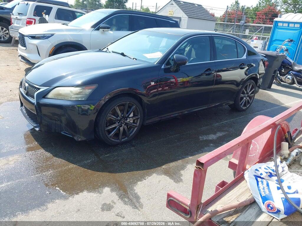 JTHBE1BL8E5033778 2014 LEXUS GS 350 photo no. 2