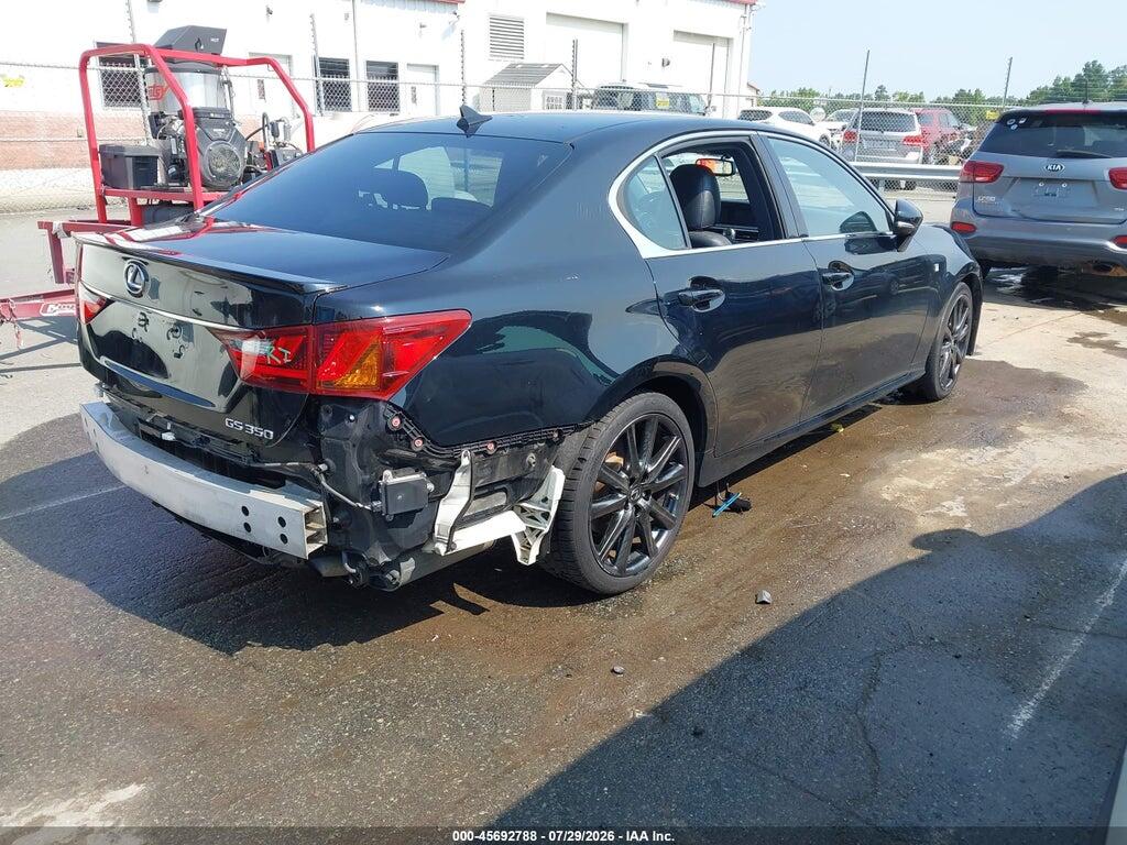 JTHBE1BL8E5033778 2014 LEXUS GS 350 photo no. 4