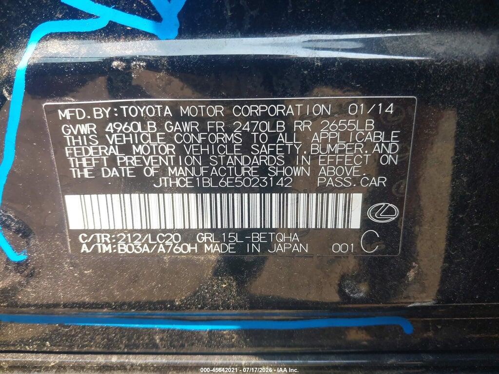 JTHCE1BL6E5023142 2014 LEXUS GS 350 photo no. 9