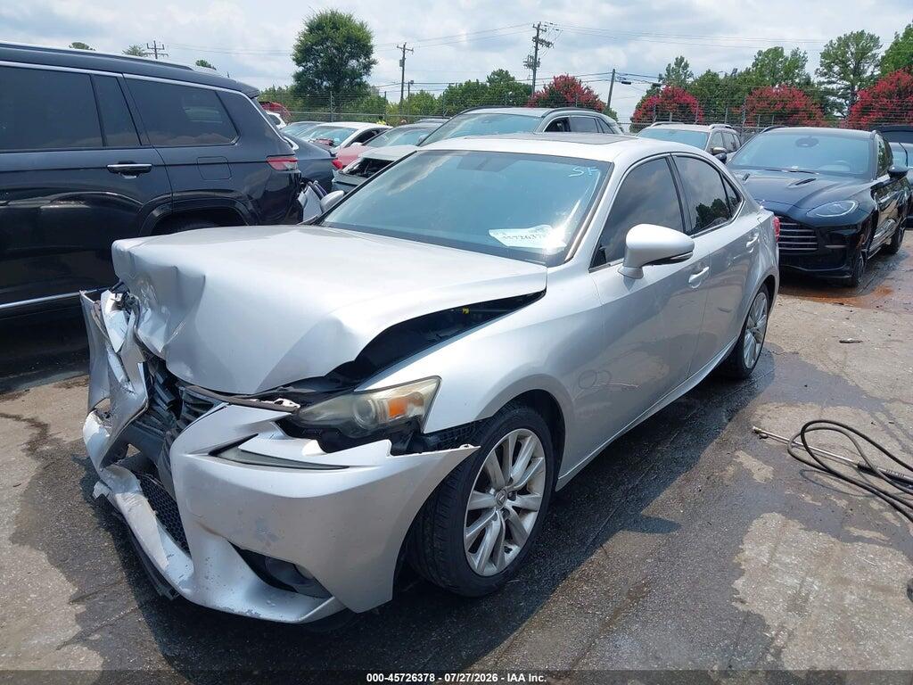 JTHBF1D21E5008576 2014 LEXUS IS 250 photo no. 2