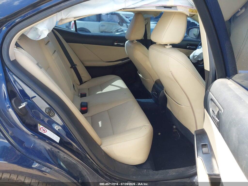 JTHBF1D28E5008932 2014 LEXUS IS 250 photo no. 8