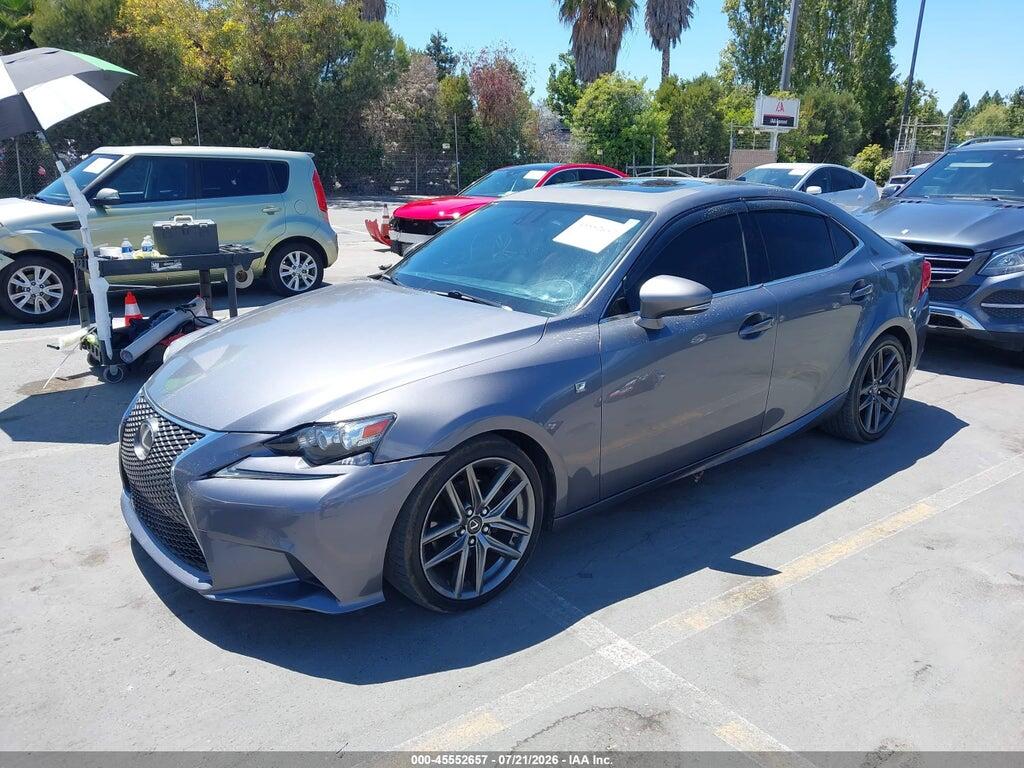 JTHBF1D27E5019100 2014 LEXUS IS 250 photo no. 2