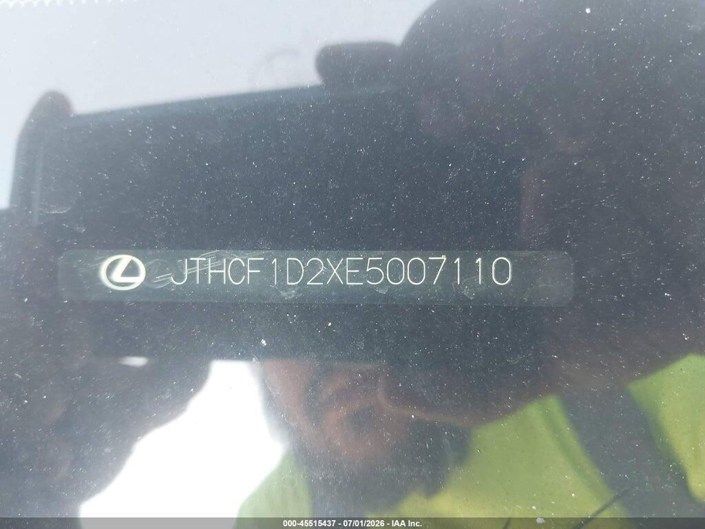JTHCF1D2XE5007110 2014 LEXUS IS 250 photo no. 9