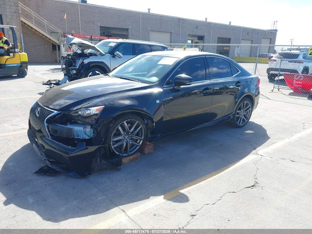 JTHBE1D24E5007103 2014 LEXUS IS 350 photo no. 2